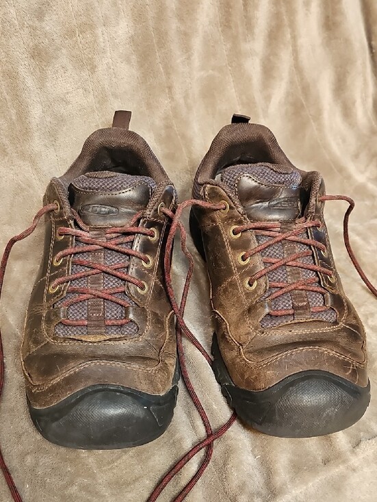 Brown KEEN Targhee III Oxford shoes Dark Earth/Mulch Leather main image 8